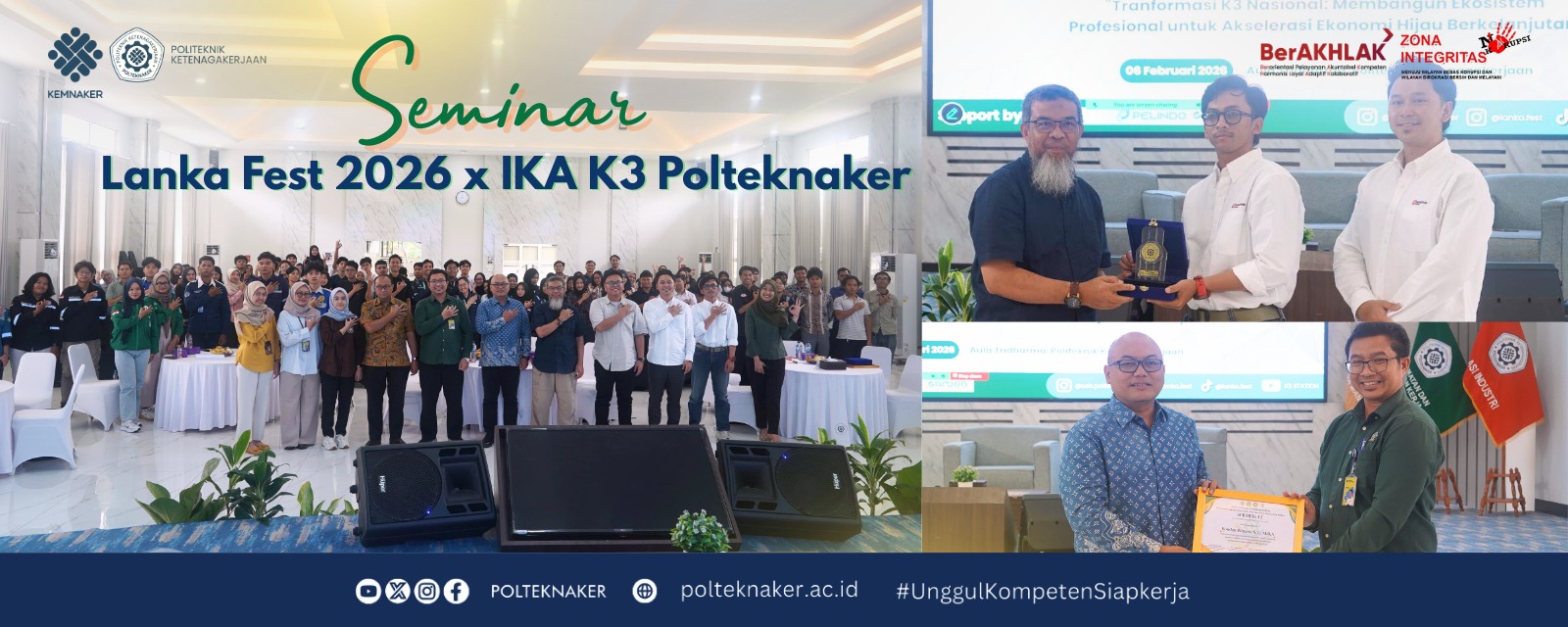 Seminar Lanka Fest 2026 x IKA K3 Polteknaker
